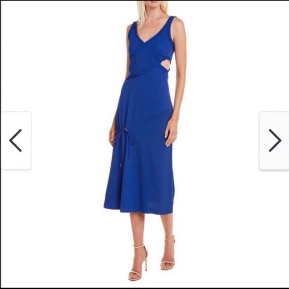 Hugo Boss - Runway Blue Cut Out Dress - Demania